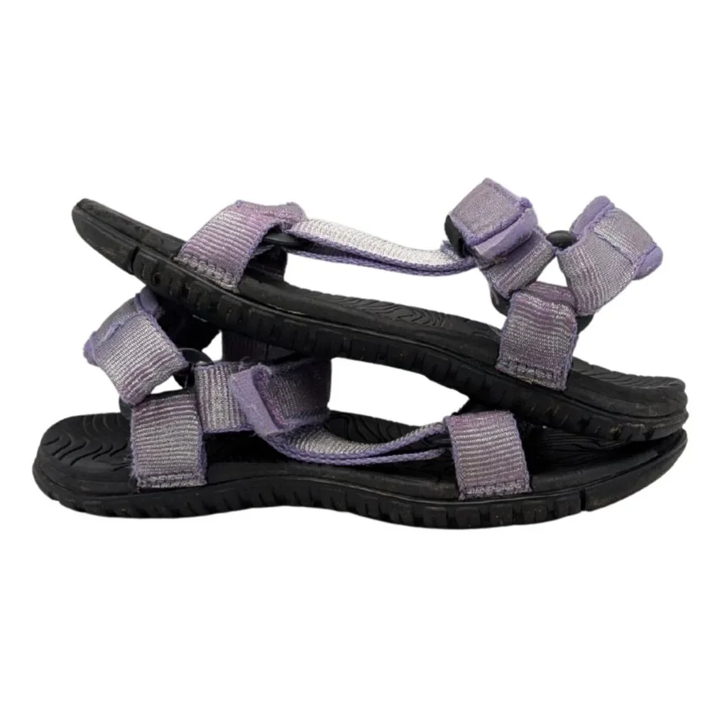 Teva Sparkly Purple Kids Hurricane Sandal Size Toddler 12